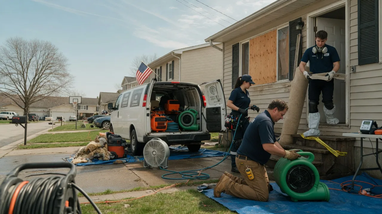 Water Damage Restoration in Okemos, MI near me
